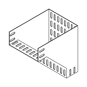 Curva de Inversão 90° BE-022 100 x 100mm Bandeirantes