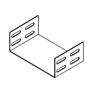 Emenda Interna "U" BE-040 50 x 50mm Bandeirantes