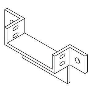 Flange 50 x 50mm BE-042 Bandeirantes