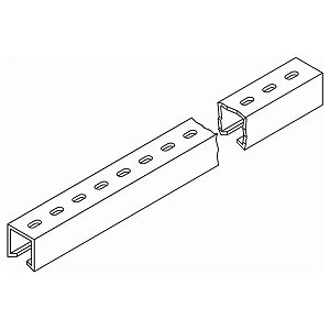 Perfilado Chapa 22 38 x 38mm BP-002 Bandeirantes