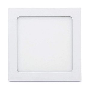 Painel Led de Embutir 18W 6500K Quadrado Bivolt Branco Demi