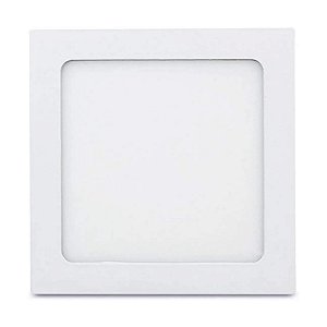 Painel Led de Embutir 24W 6500K Quadrado Bivolt Branco Demi