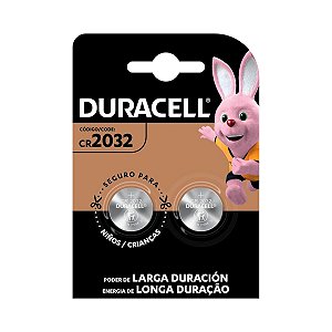 Bateria Lítio Metálico CR 2032 Unitário Duracell