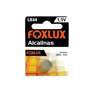 Bateria Alcalina 1,5V LR44 Unid. 95.14 Foxlux