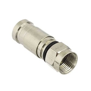 Conector de Compressão RG59U com 2 Peças Interneed