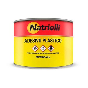 Adesivo Plástico 400G Cinza Natrielli