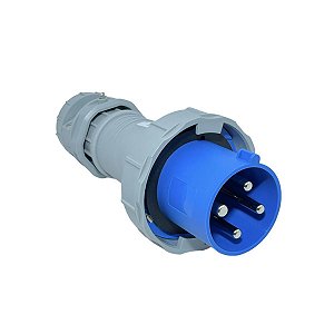 Plugue Móvel 3P+T 63A 9H 240V Azul 12821000 Weg