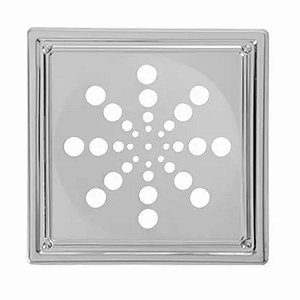 Grelha Quadrada 10cm Inox Rotat Grin10b Astra