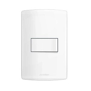 Conjunto de Interruptor Simples 4x2 10A Bianco Pro Branco Alumbra