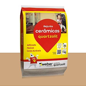 Rejunte Cerâmicas 1KG Caramelo Quartzolit