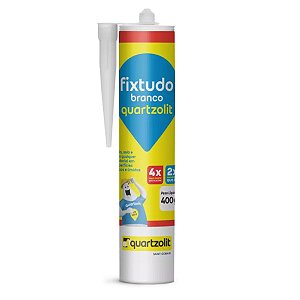 Selante Fixtudo 400g Branco Quartzolit