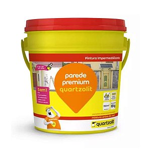 Impermeabilizante Parede Premium 3,6KG Quartzolit