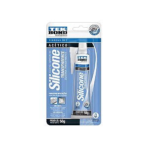 Silicone Acético Multiuso Transparente 50g Tekbond