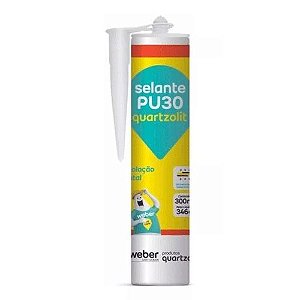 Selante PU30 346G 300ml Branco Quartzolit