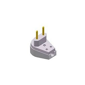 Plug Macho 2P 20A 90º Cinza B.Lux