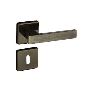 Fechadura Concept Interna Roseta Quadrada Bronze 40mm Pado