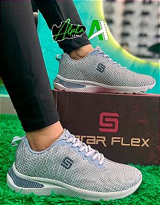 Tênis Star Flex  oferta 1 por 50, 2 por 80 Cinza - MOD 04