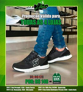 Tênis Sound Preto - Alpha Tênis