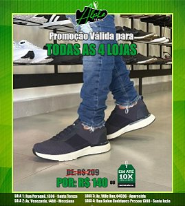 Tênis Sound PRETO - Alpha Tênis