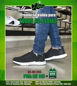 Tênis Sound Preto - Alpha Tênis