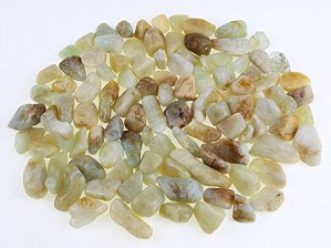Água Marinha Extra Rolada 1kg - de 0,5 a 2 centímetros