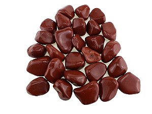 Jaspe vermelho Rolada 5kg - de 0,5 a 2 centímetros