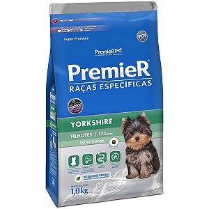Ração Premier Raças Específicas Yorkshire para Cães Filhotes 1Kg