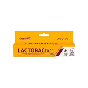 Lactobac Dog Plus Organnact Suplemento Vitamínico 13 ml
