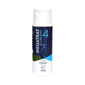 Shampoo Megatrat 4 Clorexidina 250ml Antisséptico