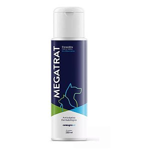 Megatrat Clorexidina Shampoo Antisséptico Centagro 250 mL