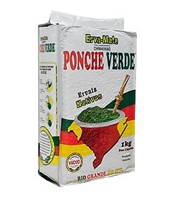 ERVA MATE PONCHE VERDE A VÁCUO 1kg