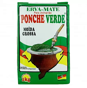 ERVA MATE PONCHE VERDE MOIDA GROSSA 1kg