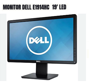 Monitor Dell E1914HC-  19 Polegadas LED , Conexões VGA  Semi Novo