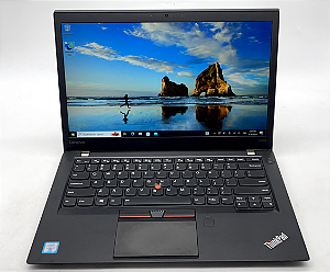 Notebook Lenovo T460s ThinkPad Intel Core i5  6° Geração  Mem 8GB  Nvme 120GB Tela 14' Led Hdmi Bateria com Autonomia