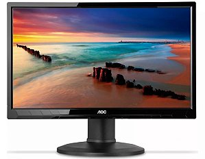 Monitor AOC E2223P - 22 Polegadas - Led - Widescreen - VGA - DVI