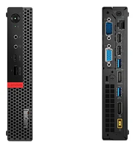 Desktop Micro Lenovo M910Q - Processador i3 - 7° Geração - Memoria 08 GB - SSD 128GB - 01 UN: 1X USB OFF