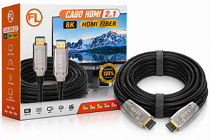 CABO HDMI FIBRA OPTICA 2.1 8K 100M