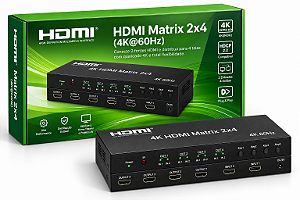 MATRIX HDMI 2X4 2.0 4K