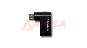MINI HUB 3 PORTAS USB 2.0 LE-5561