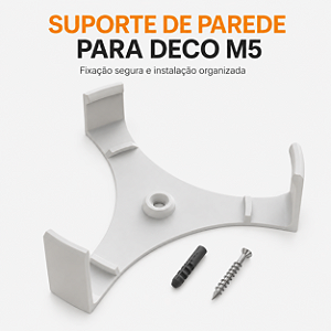 Suporte de Parede para TP-Link Deco M5 Mesh Wi-Fi