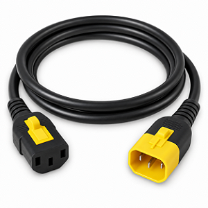 Cabo Extensor IEC C13 para C14 com Trava 1,5 m