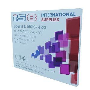 01 - Bowie & Dick - Tipo Pacote pronto 4KG - (unid.)