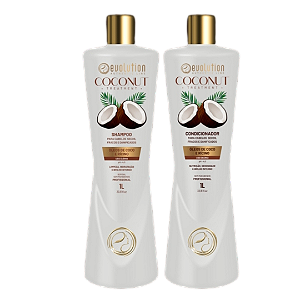 KIT SHAMPOO E CONDICIONADOR COCONUT