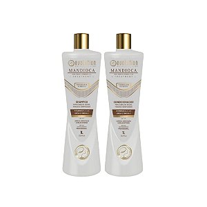 KIT SHAMPOO E CONDICIONADOR MANDIOCA