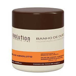 MASCARA BANHO DE OURO 500G BRILHO INTENSO