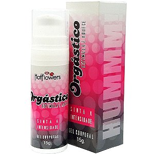 GEL EXCITANTE ORGÁSTICO LUBRIFICANTE FEMININO HOT FLOWERS