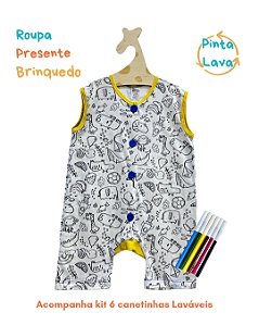 Macacão Conforto Dpano para Pintar Gibi