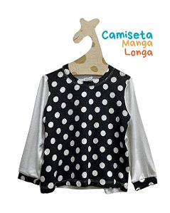 Camiseta manga Longa Poa