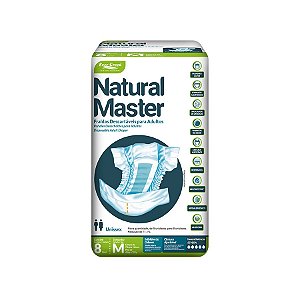 Fralda Geriátrica Natural Master M 8 unidades