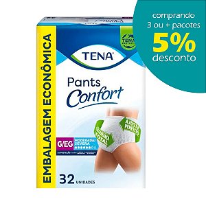 Roupa Íntima Tena Pants Confort G/EG 32 Unidades